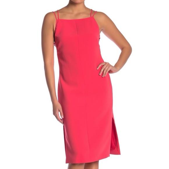 ✨NEW✨ RAG & BONE  Denton Strappy Dress Hot Pink Sz 8 - Picture 2 of 10